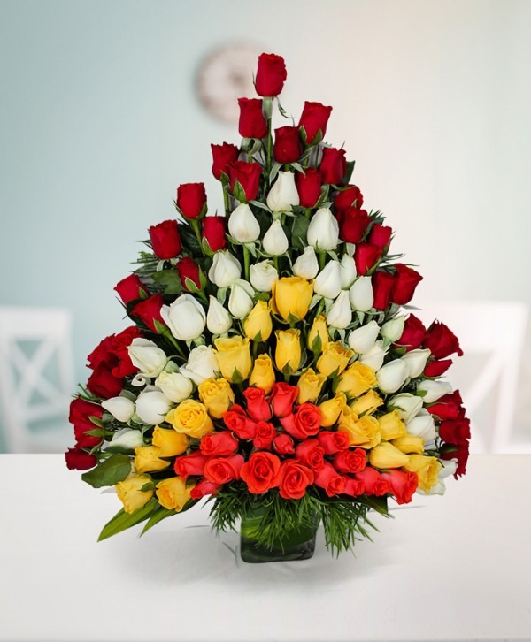 Flower Arrangement - Kerala Gifts Online